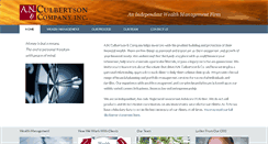 Desktop Screenshot of anculbertson.com